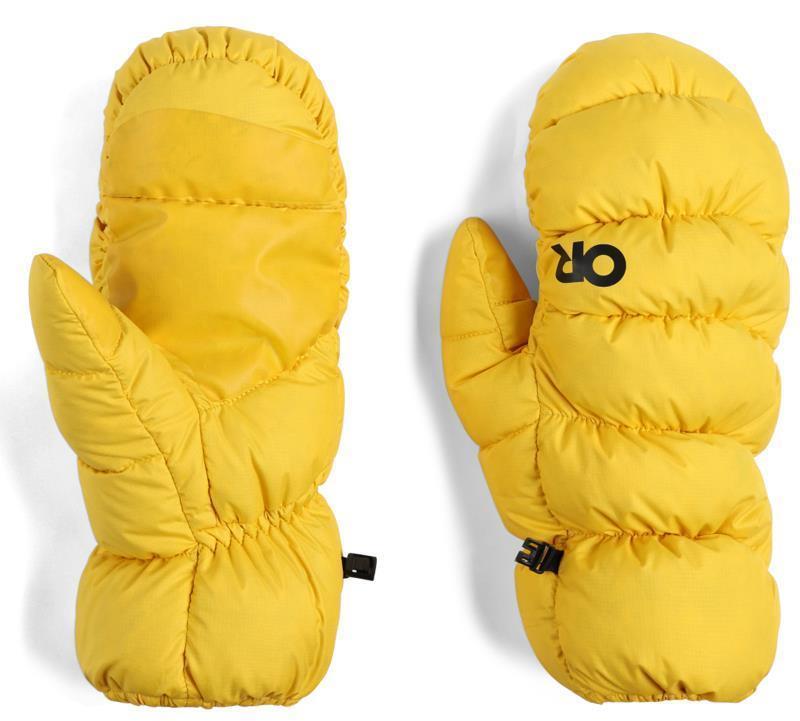 Coldfront Down Mitts - Saffron 1
