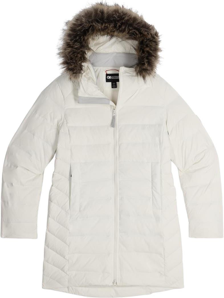 Coze Faux Fur Parka - Womens - Bone 1