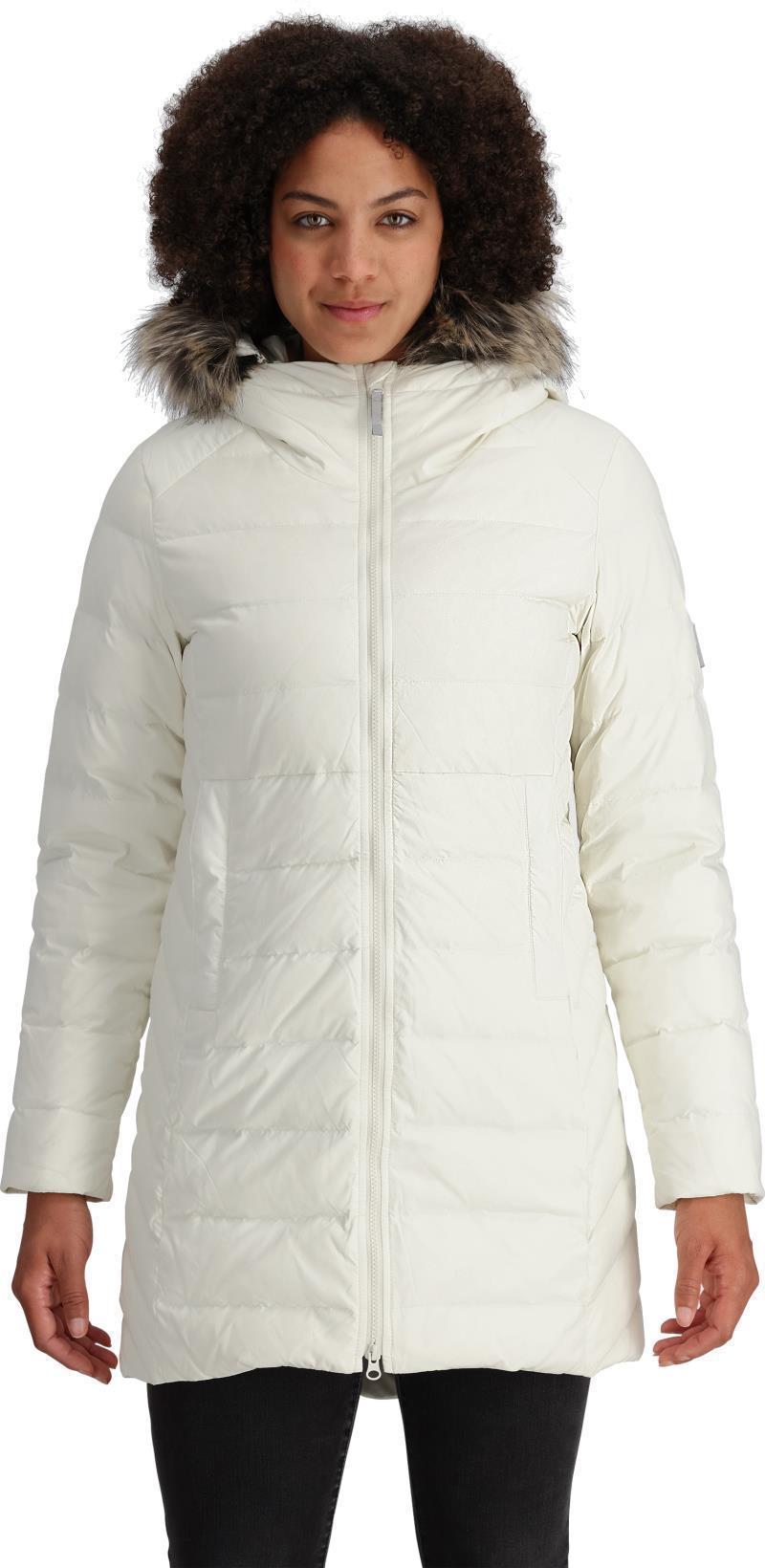 Coze Faux Fur Parka - Womens - Bone 2