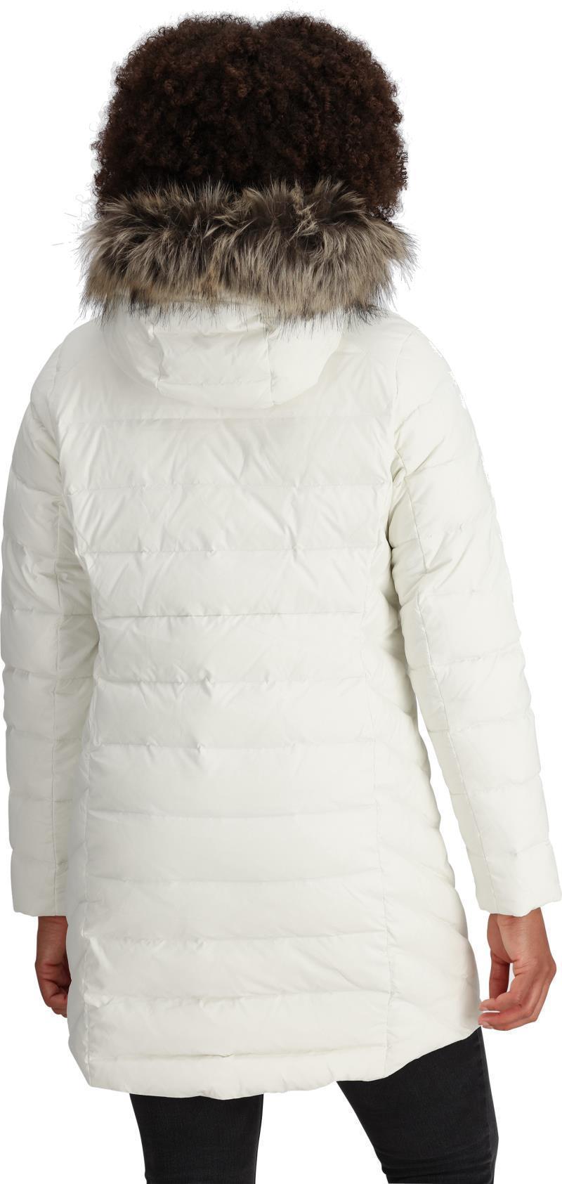 Coze Faux Fur Parka - Womens - Bone 3