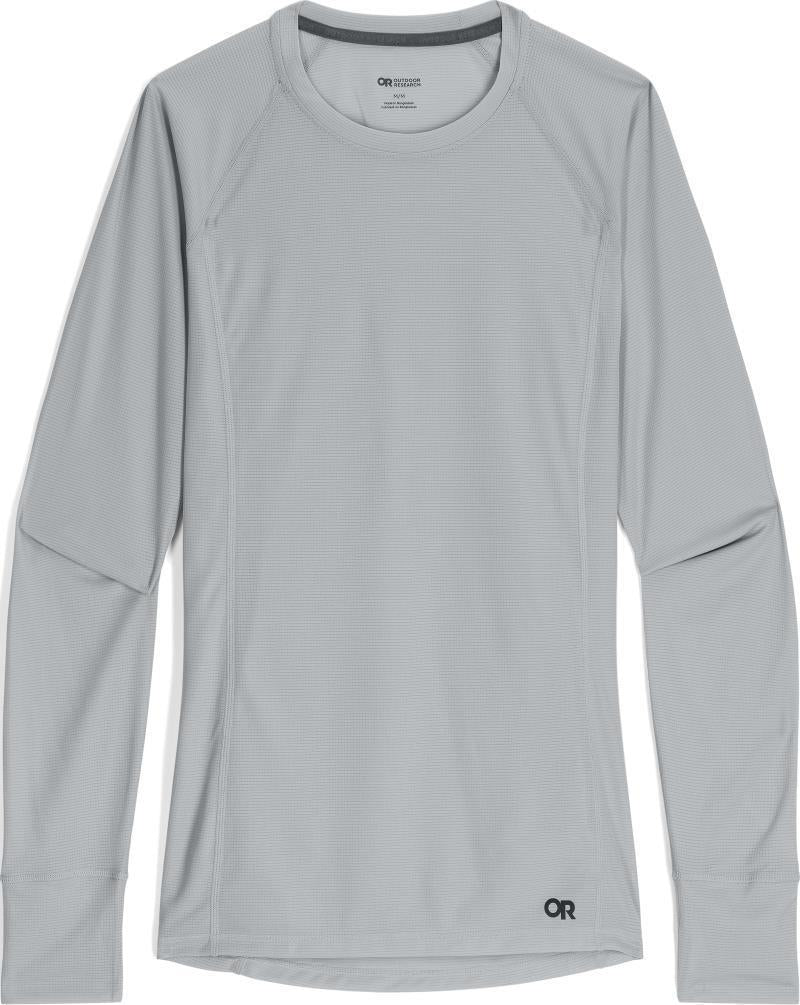Echo LS T-Shirt - Womens - Pebble 1