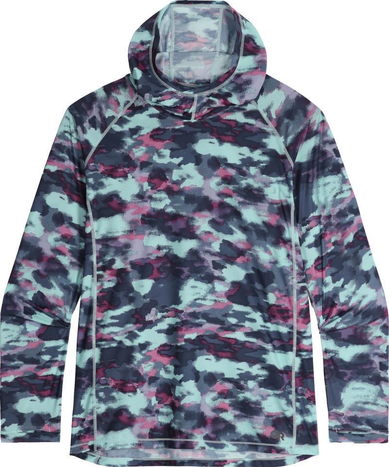Echo Printed Hoodie, Plus - Womens - Calcite Camo 1