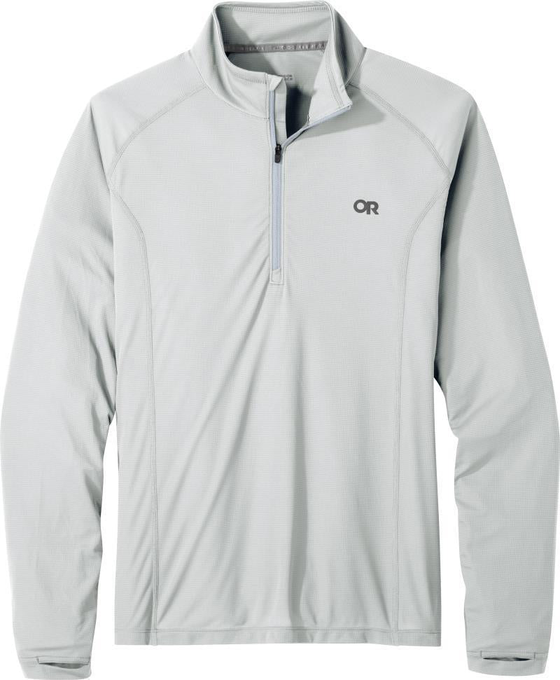Echo Quarter Zip - Mens - Pebble 1