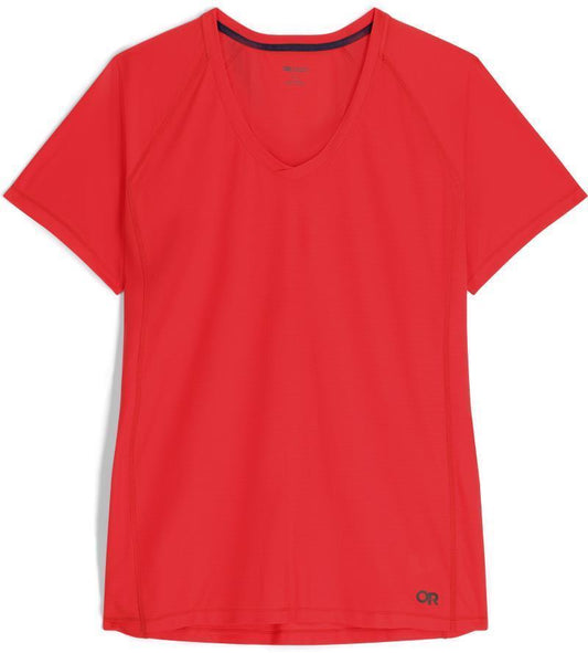 Echo T-Shirt, Plus - Womens - Rhubarb 1