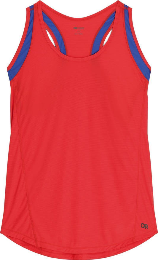 Echo Tank, Plus - Womens - Rhubarb 1