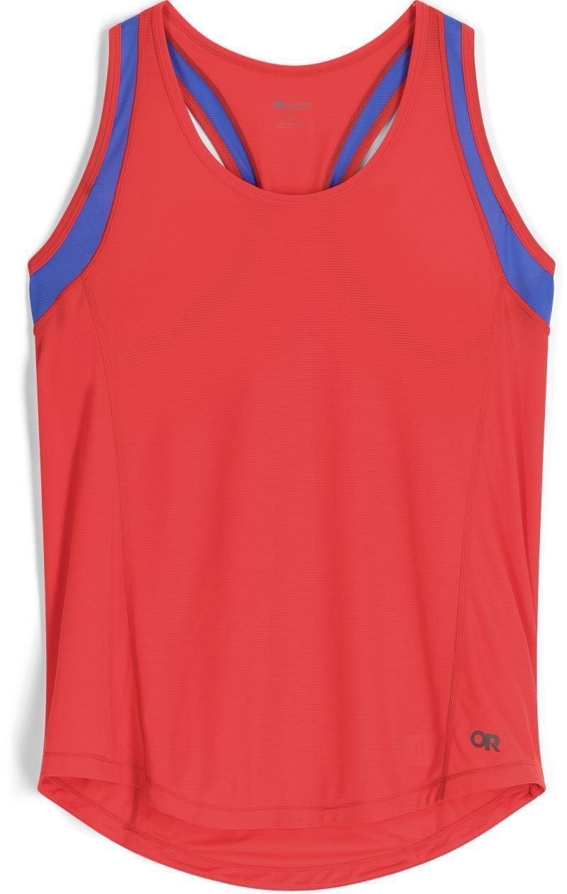 Echo Tank - Womens - Rhubarb 1