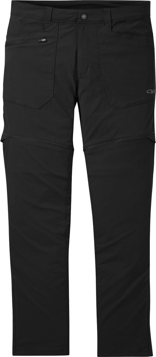 Equinox Convertible Pants, 32" Inseam - Mens - Black 1