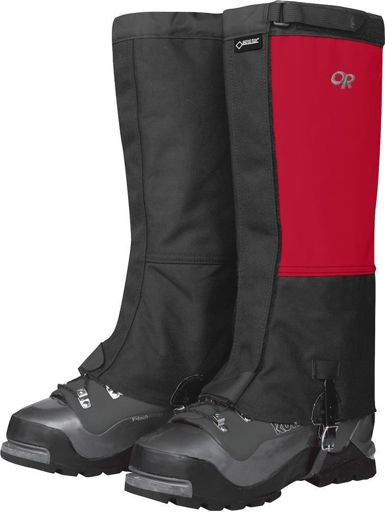 Expedition Crocodile Gaiters - Chili / Black 1