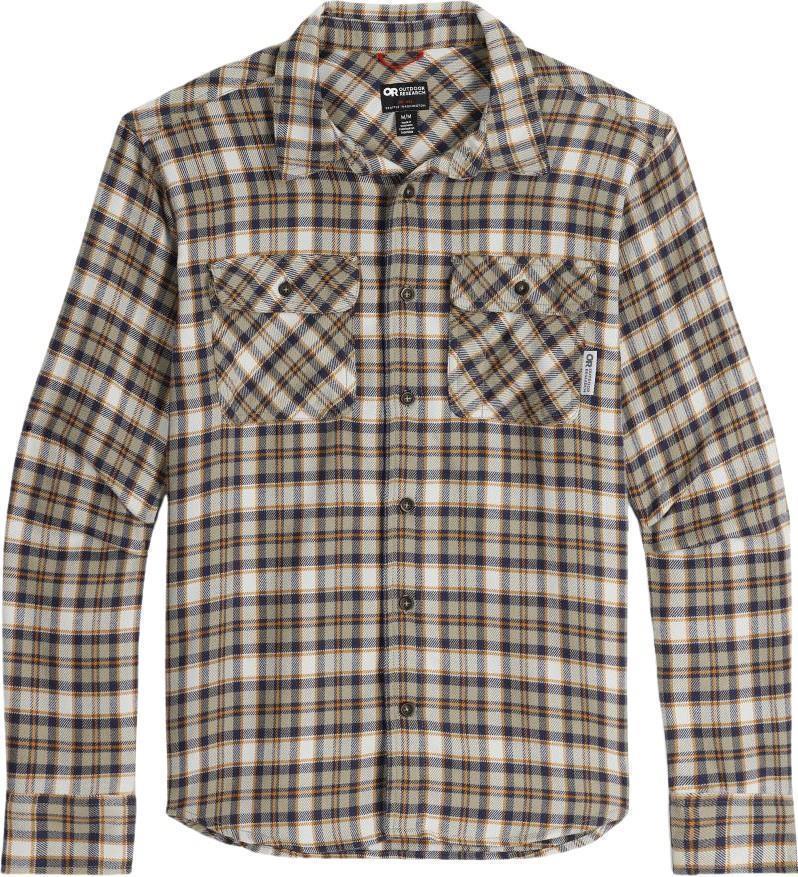 Feedback Flannel Twill Shirt - Mens - Flint Plaid 1