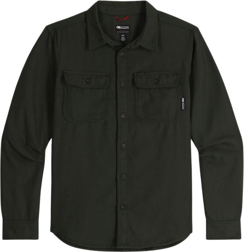 Feedback Flannel Twill Shirt - Mens - Grove 1