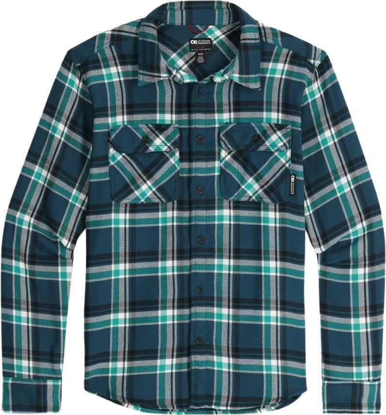 Feedback Flannel Twill Shirt - Mens - Harbor Plaid 1