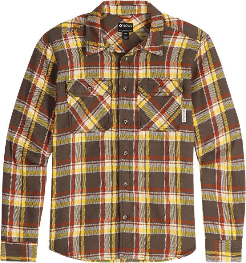 Feedback Flannel Twill Shirt - Mens - Hickory Plaid 1