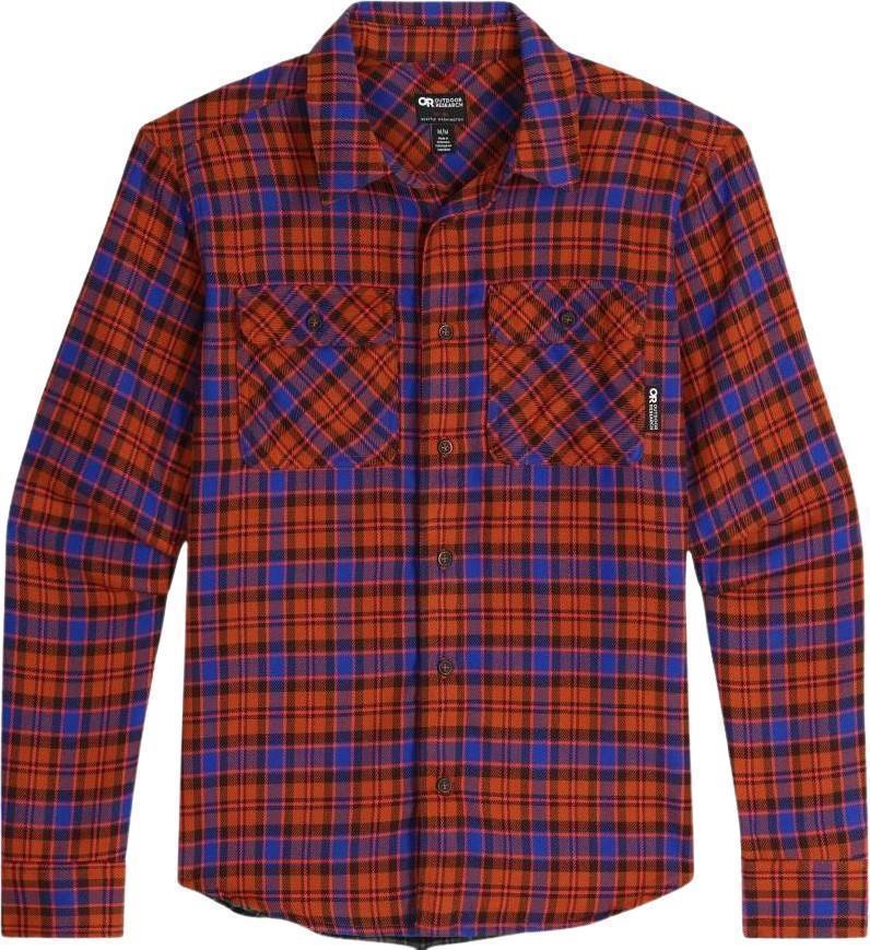 Feedback Flannel Twill Shirt - Mens - Terra Plaid 1