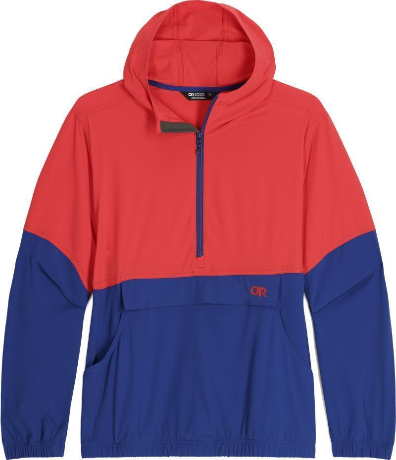Ferrosi Anorak, Plus - Womens - Rhubarb / Galaxy 1