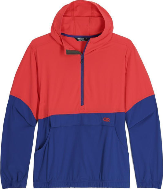 Ferrosi Anorak, Plus - Womens - Rhubarb / Galaxy 1