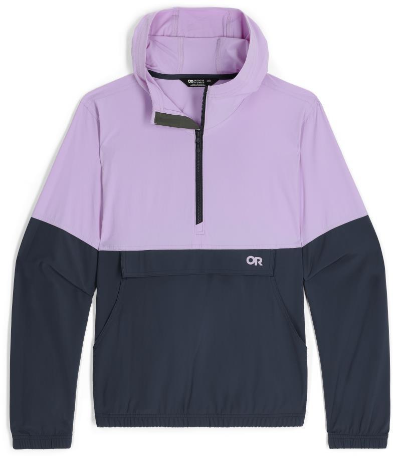 Ferrosi Anorak - Womens - Lavender / Naval Blue 1