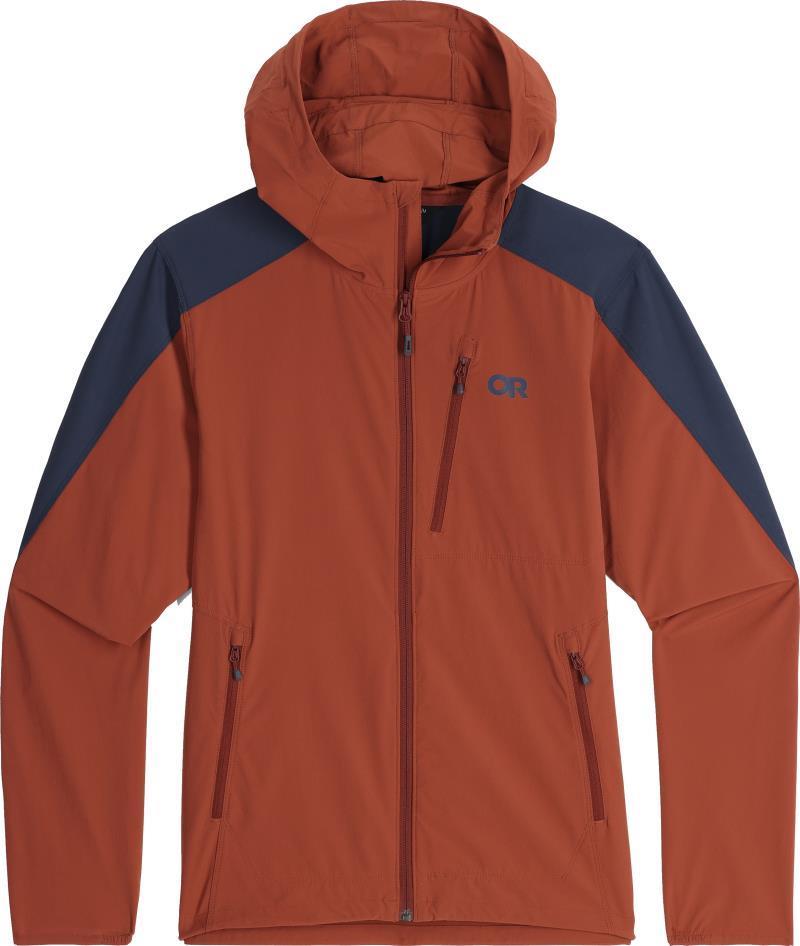 Ferrosi Hoodie - Mens - Brick / Naval 1