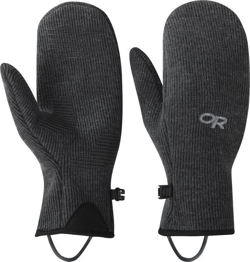 Flurry Mitts - Womens - Charcoal 1