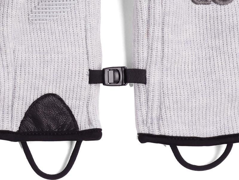 Flurry Mitts - Womens - Grey Heather 3
