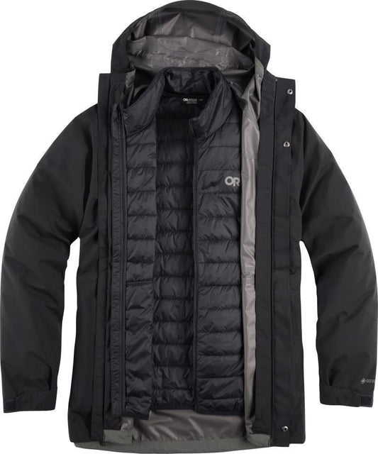 Foray 3-in-1 Parka - Mens - Black 1