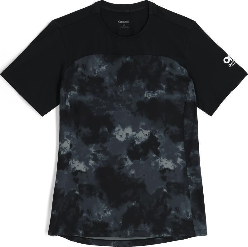 Freewheel SS Jersey - Womens - Black Cloud Scape / Black 1