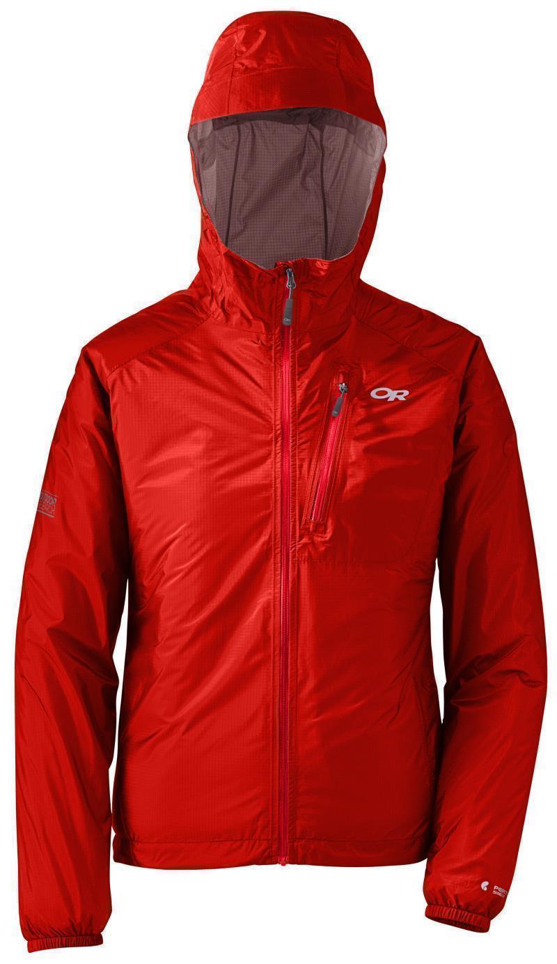 Helium II Jacket - Womens - Samba / Pewter 1