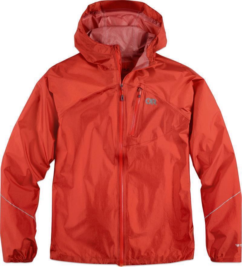 Helium Rain Jacket - Mens - Cranberry 1