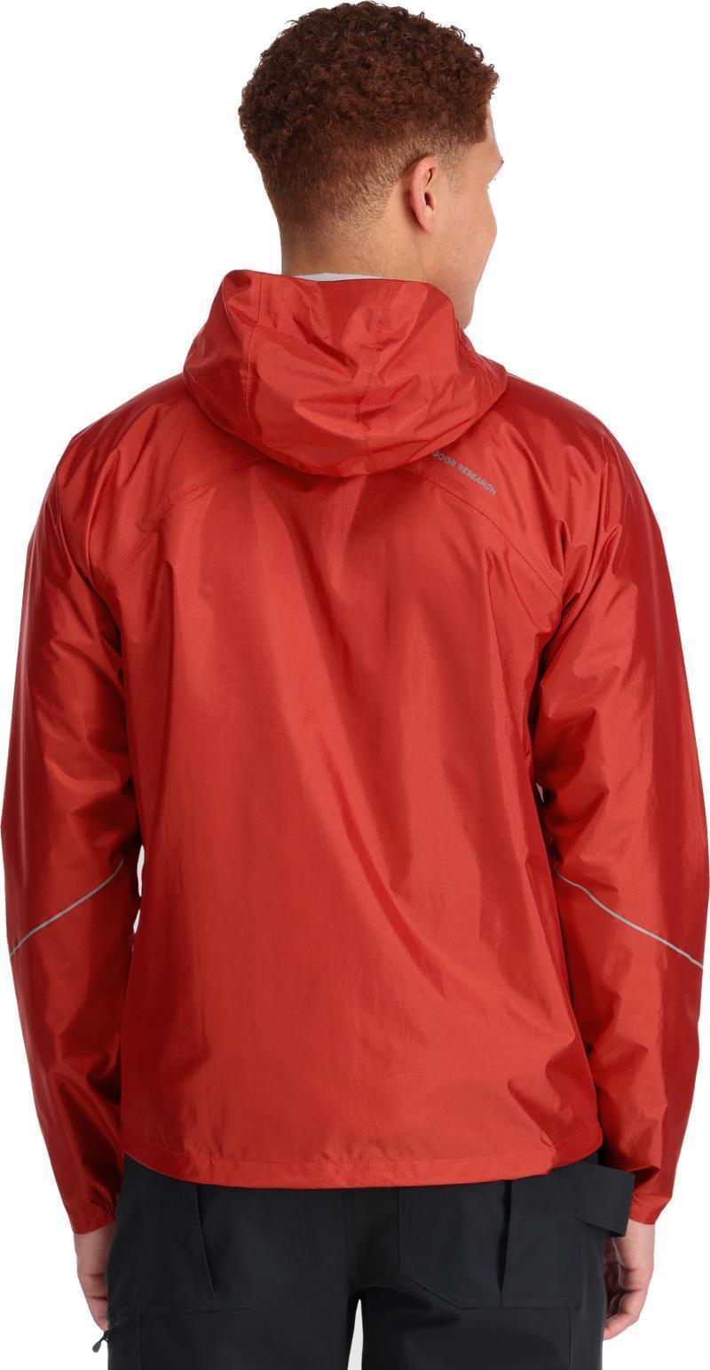 Helium Rain Jacket - Mens - Cranberry 3