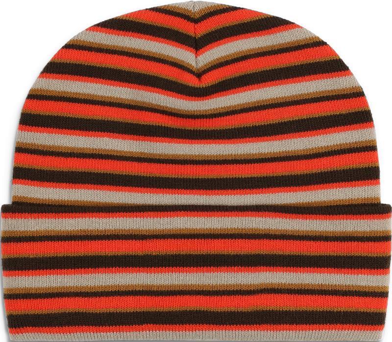 Juneau Stripe Beanie - Hickory 1