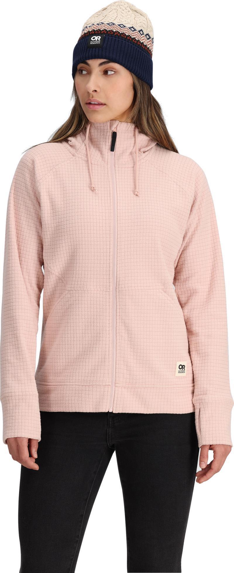 Mega Trail Mix Fleece Full Zip Hoodie - Womens - Sienna 2