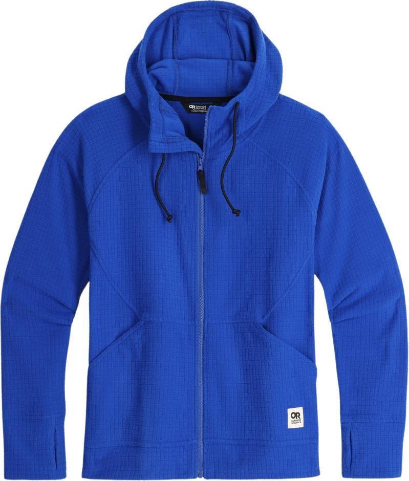 Mega Trail Mix Fleece Full Zip Hoodie - Womens - Topaz 1