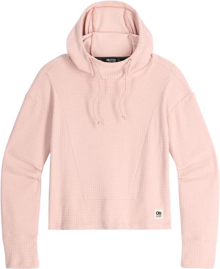 Mega Trail Mix Fleece Pullover Hoodie - Womens - Sienna 1