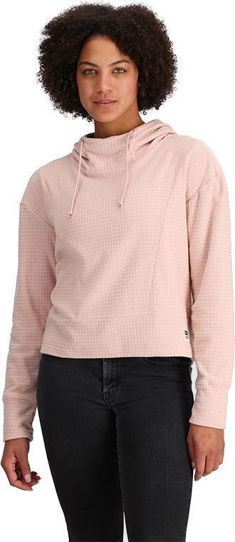 Mega Trail Mix Fleece Pullover Hoodie - Womens - Sienna 2