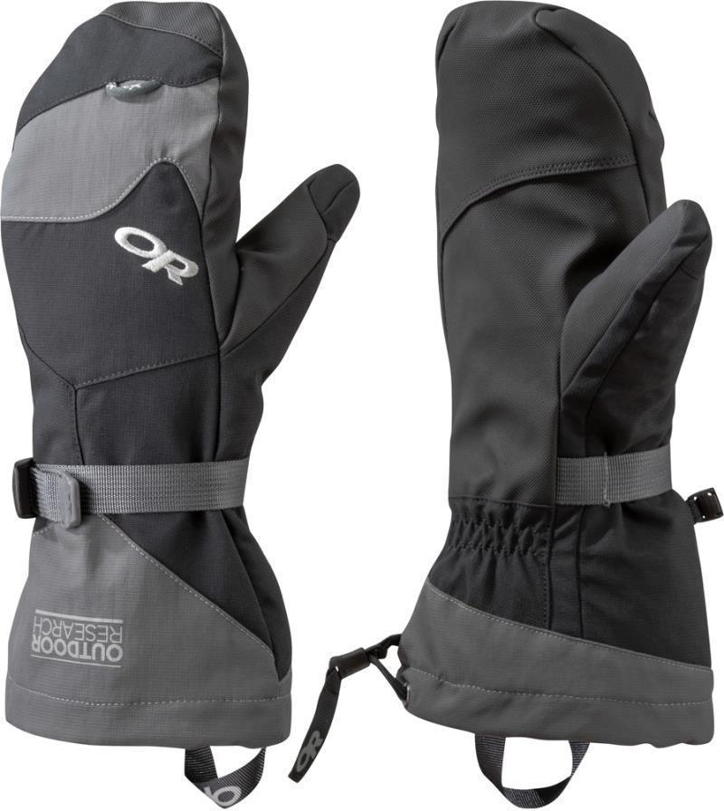 Meteor Mitts - Black / Charcoal 1