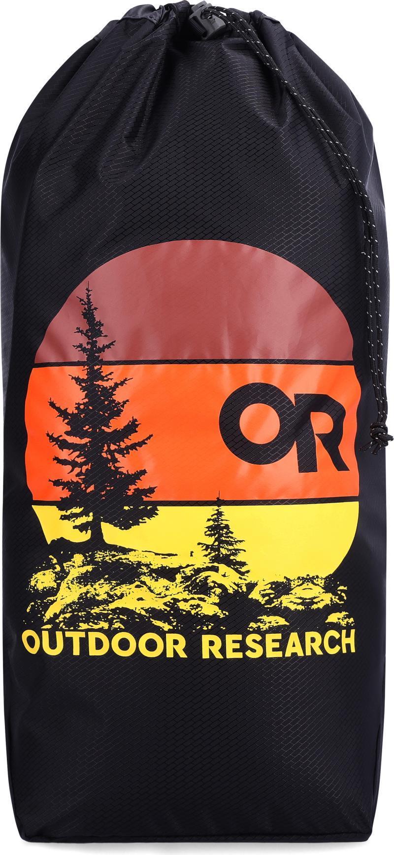 PackOut Graphic Stuff Sack 35L - Sunset / Black 1