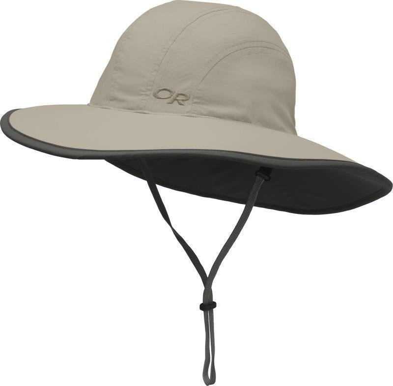 Rambler Sun Hat - Kids - Khaki / Dark Grey 1