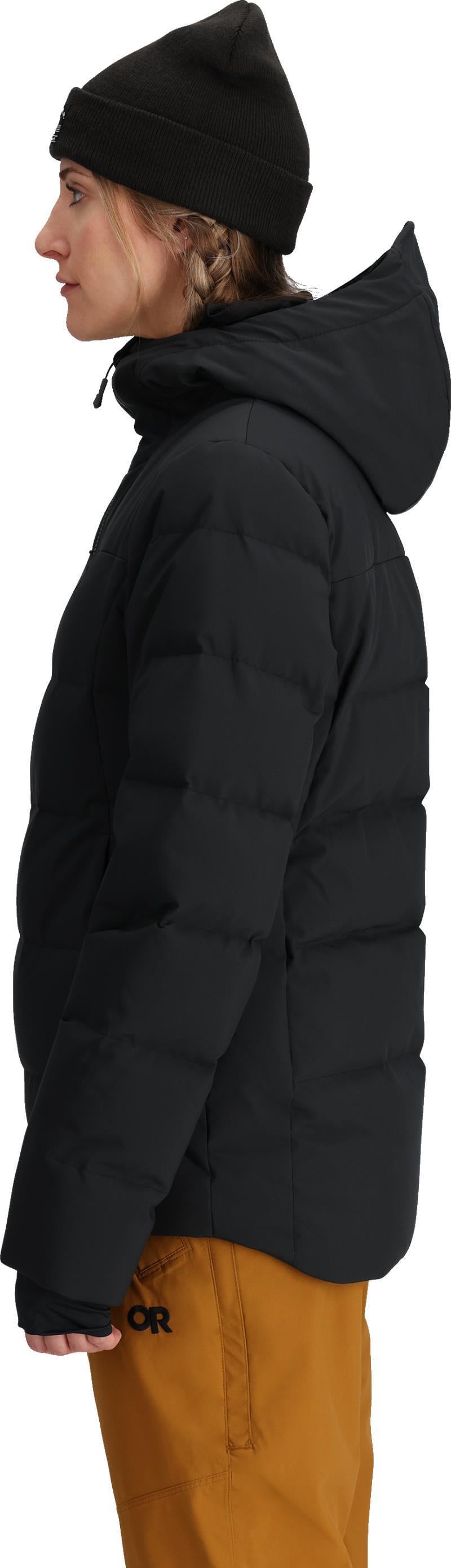 Snowcrew Down Jacket - Womens - Black 4