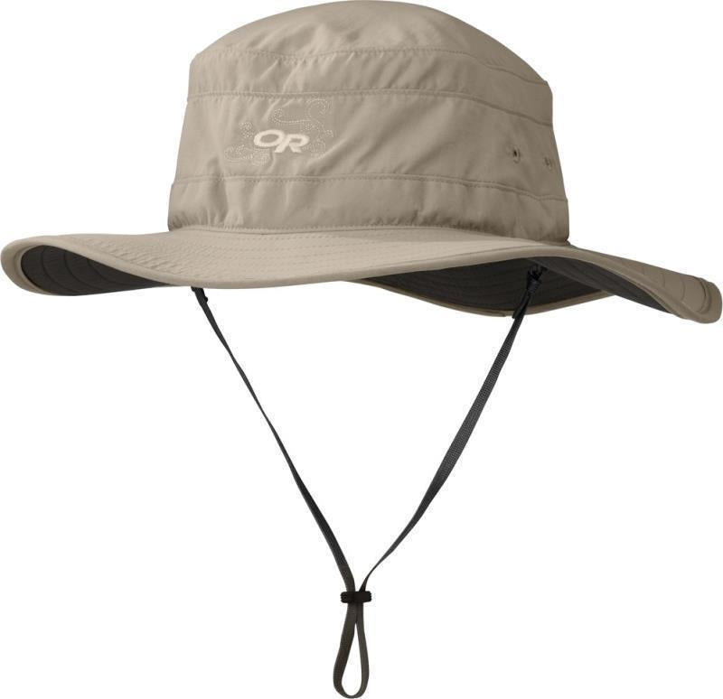 Solar Roller Sun Hat - Womens - Khaki / Dark Grey 1