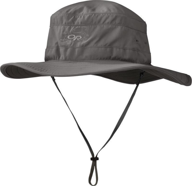 Solar Roller Sun Hat - Womens - Pewter 1