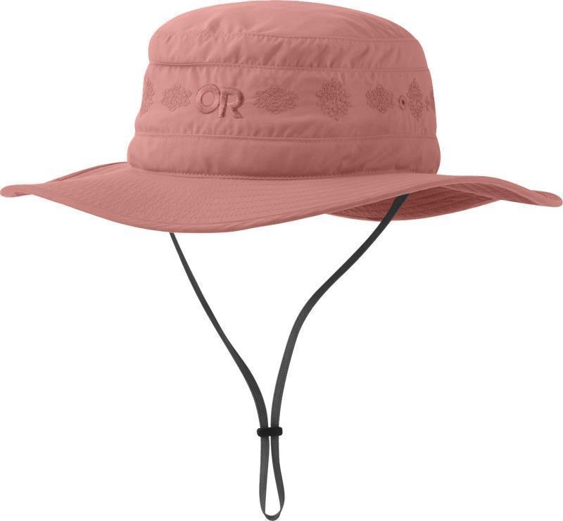 Solar Roller Sun Hat - Womens - Quartz - Rice Embroidery 1