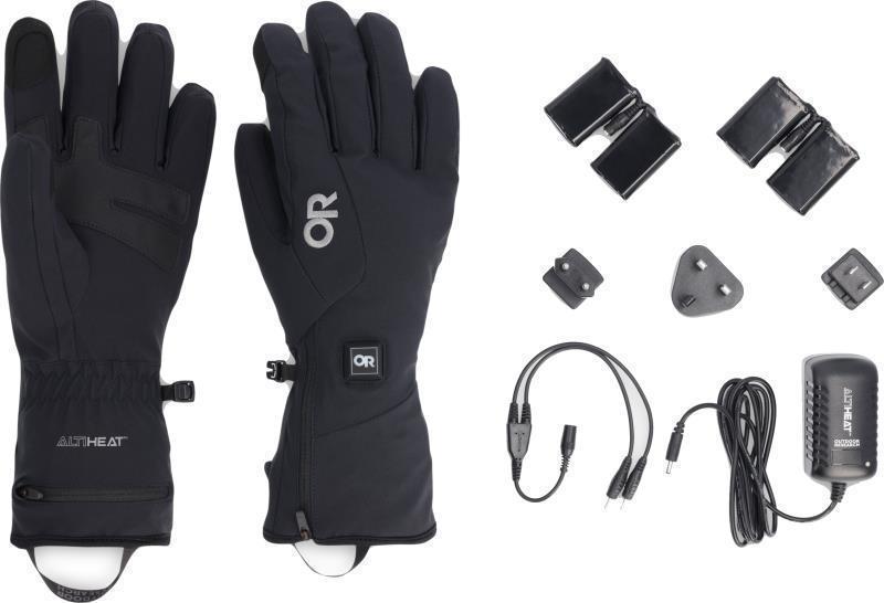 Sureshot Heated Softshell Gloves - Mens - black 1
