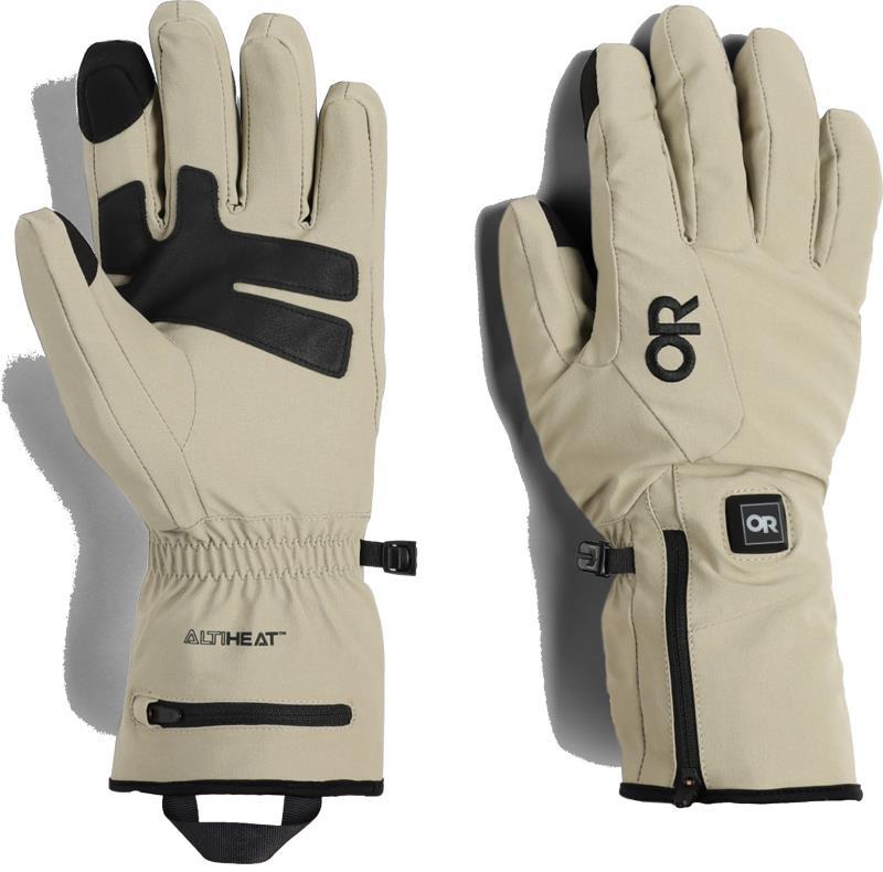 Sureshot Heated Softshell Gloves - Mens - pro khaki 1