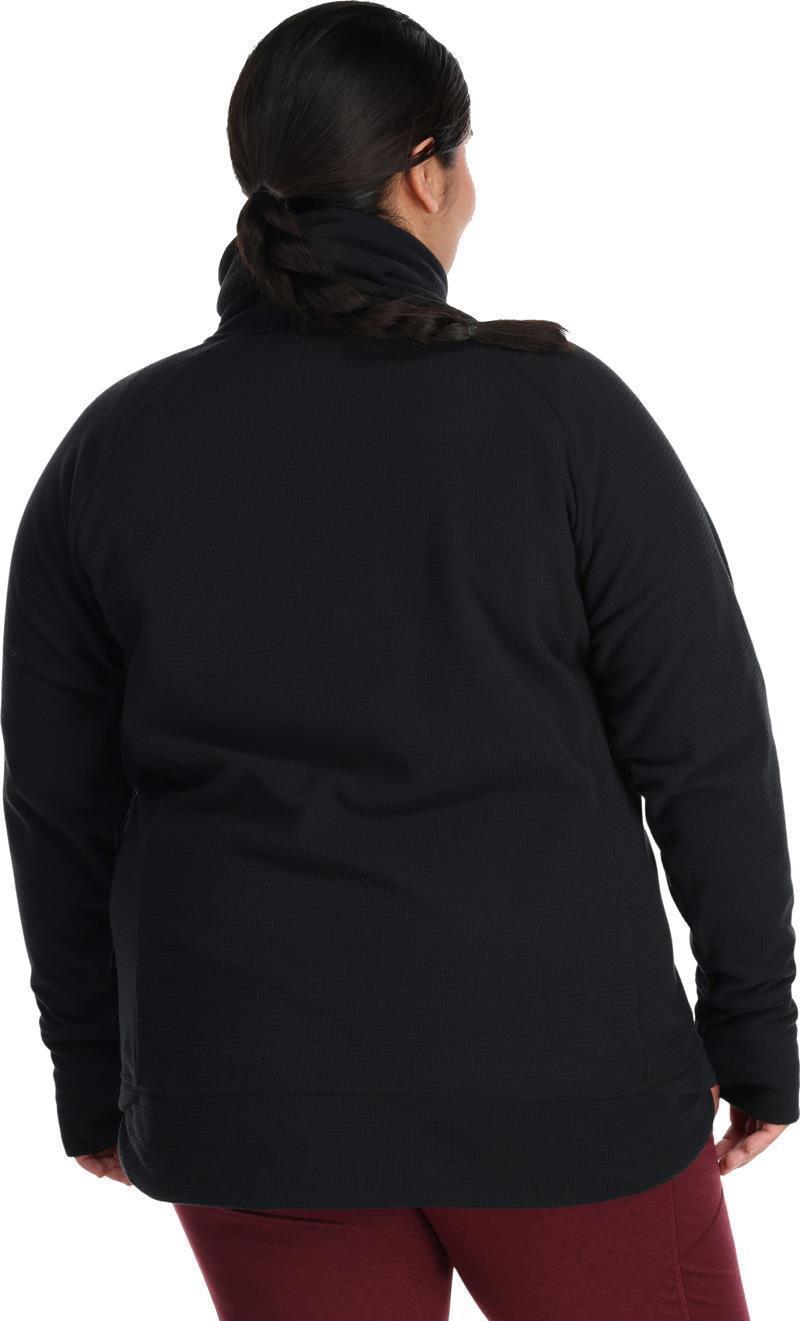 Trail Mix Cowl Pullover, Plus - Womens - Black 2