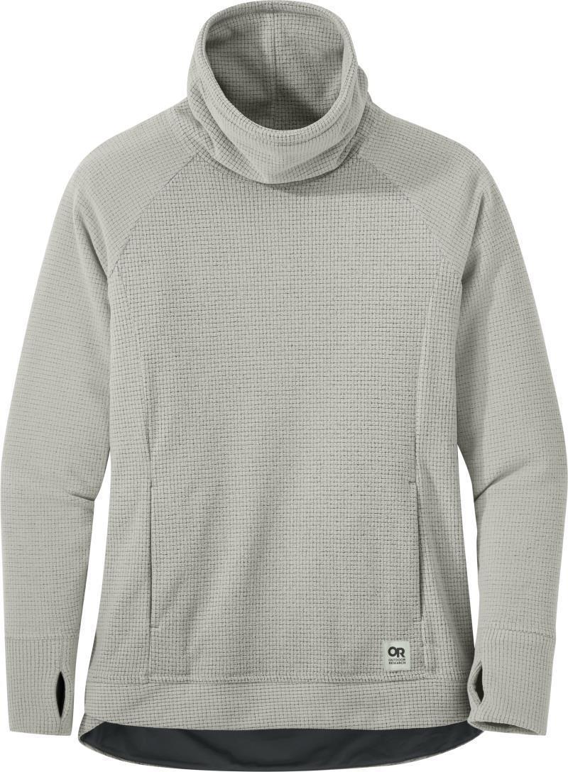 Trail Mix Cowl Pullover - Womens - Snow 1