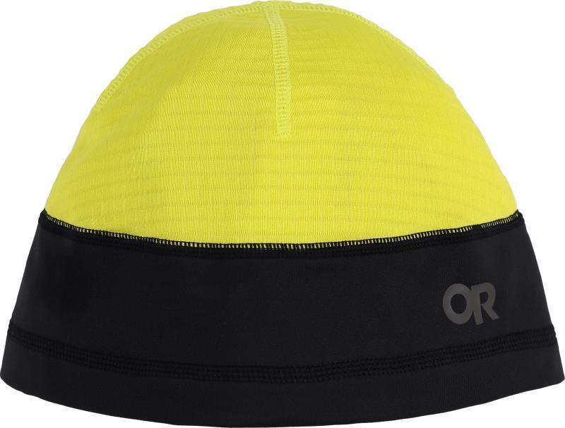 Vigor Grid Fleece Beanie - Sulphur 1