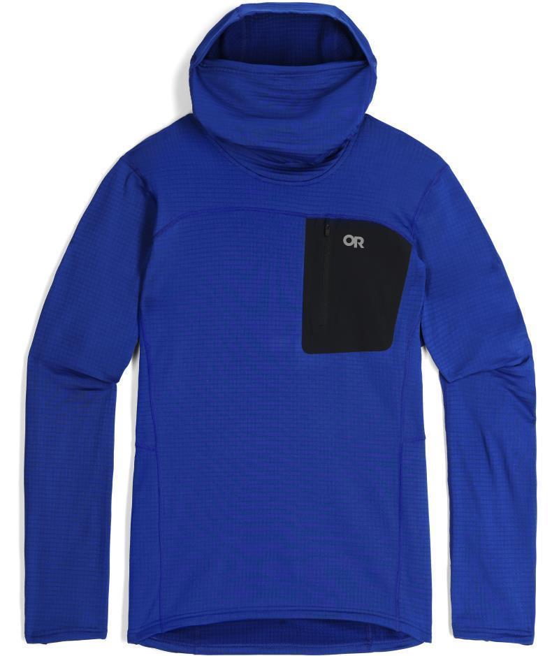 Vigor Grid Fleece Pullover Hoodie - Mens - Galaxy 1