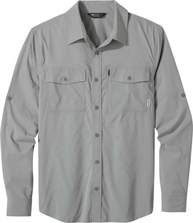 Way Station LS Shirt - Mens - Light Pewter Heather 1