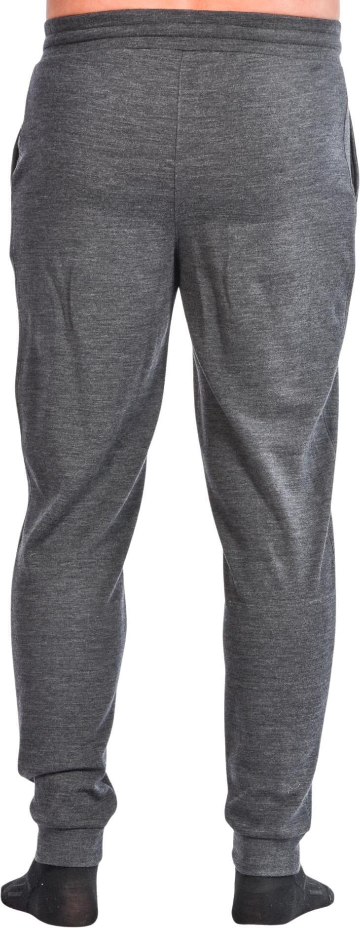 100% Merino, Drawstring Joggers, 260gm - Mens - charcoal 1