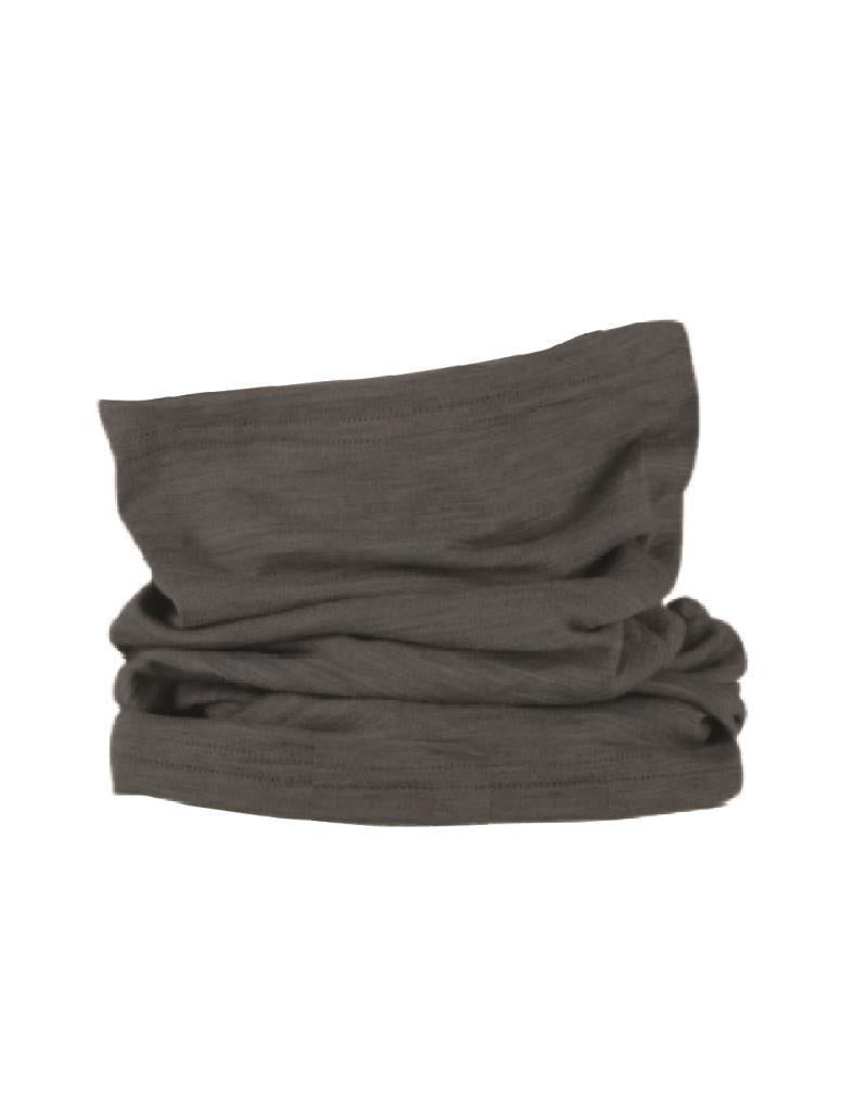 Merino, Neck Tube, 160gm - charcoal 1