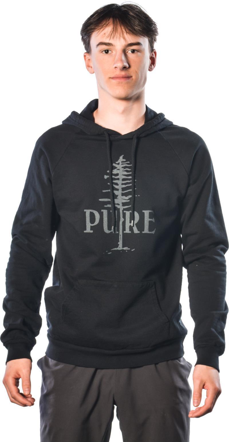 PURE Tree Hoody, Organic Cotton - Unisex - Black 1